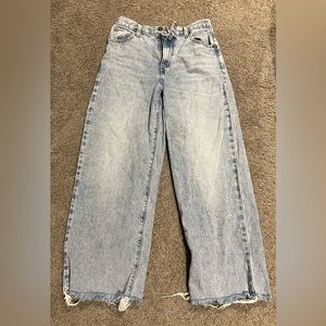 Levi’s High Waisted Straight Light Wash Jeans